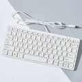 Model K1000 White Mini Keyboard
